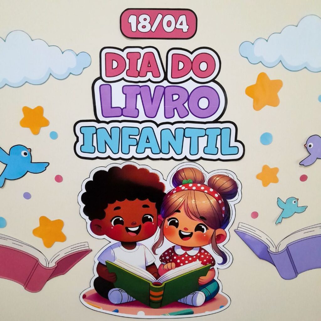 Painel Dia Do Livro Infantil Imprima Atividades