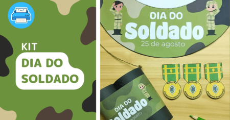 Dia do Soldado com 3 Brindes Especiais