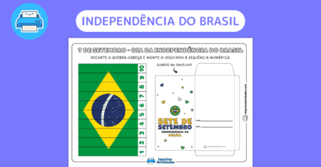 Quebra-Cabeça – 7 de Setembro – Independência do Brasil