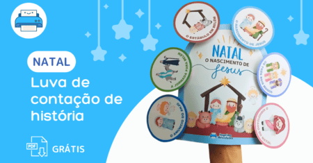 Natal – Luva de Contação de história do nascimento de Jesus – PDF Grátis