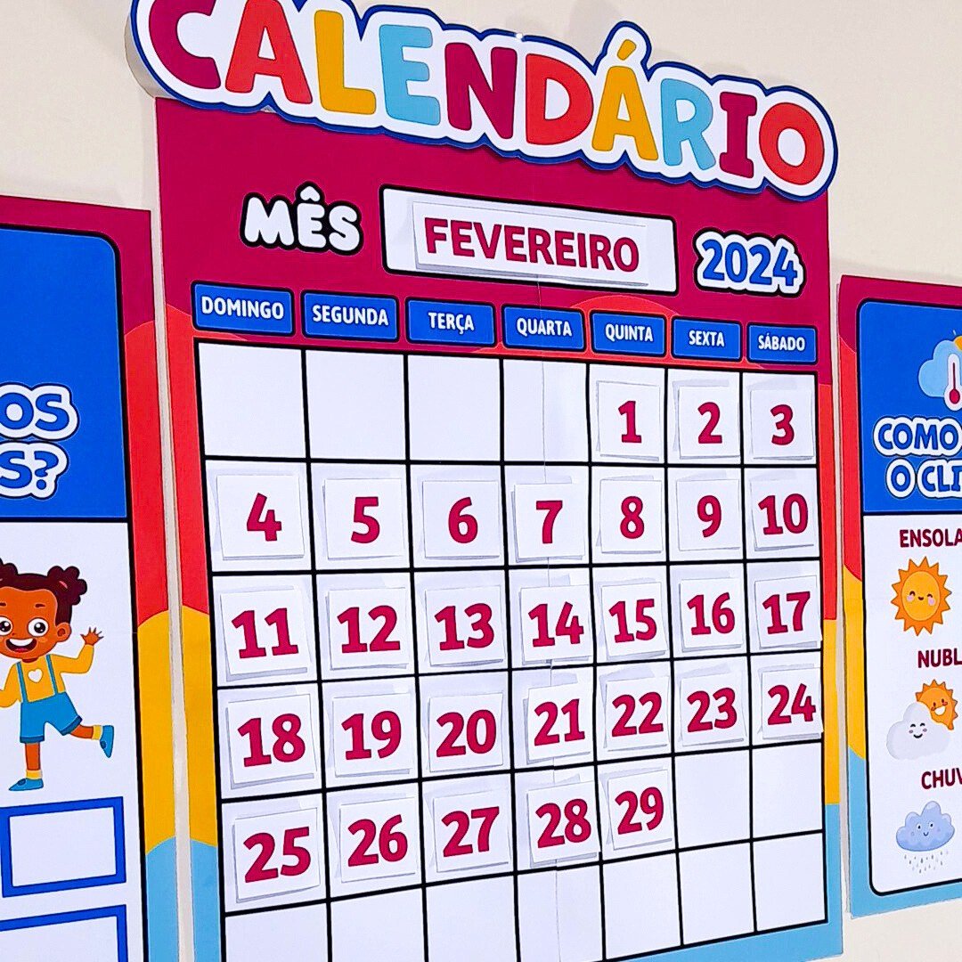 Calendario 2024 Educacao Infantil