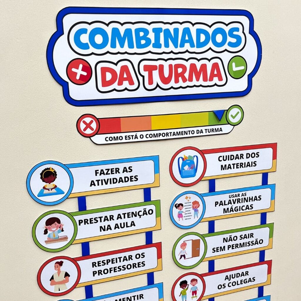 Combinados da Turma | Imprima Atividades