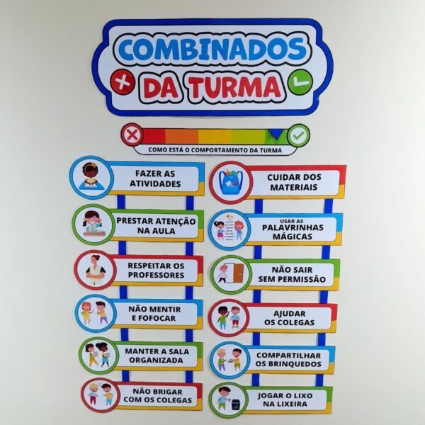 Combinados da turma 1