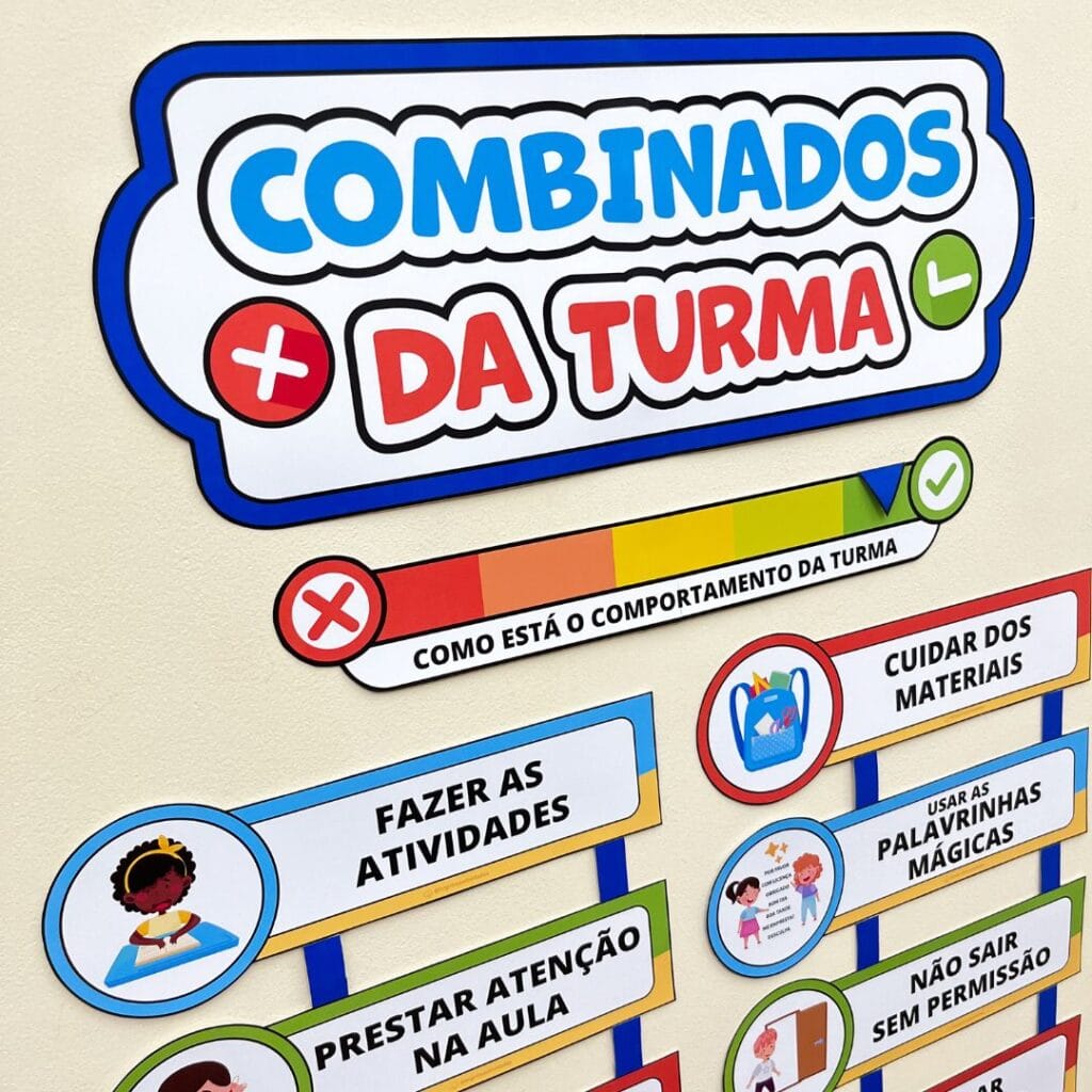 Combinados da Turma | Imprima Atividades