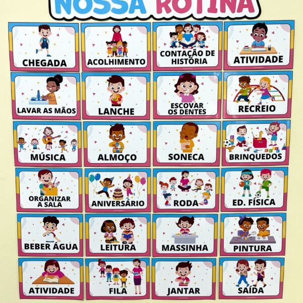 Rotina para Educacao Infantil 3