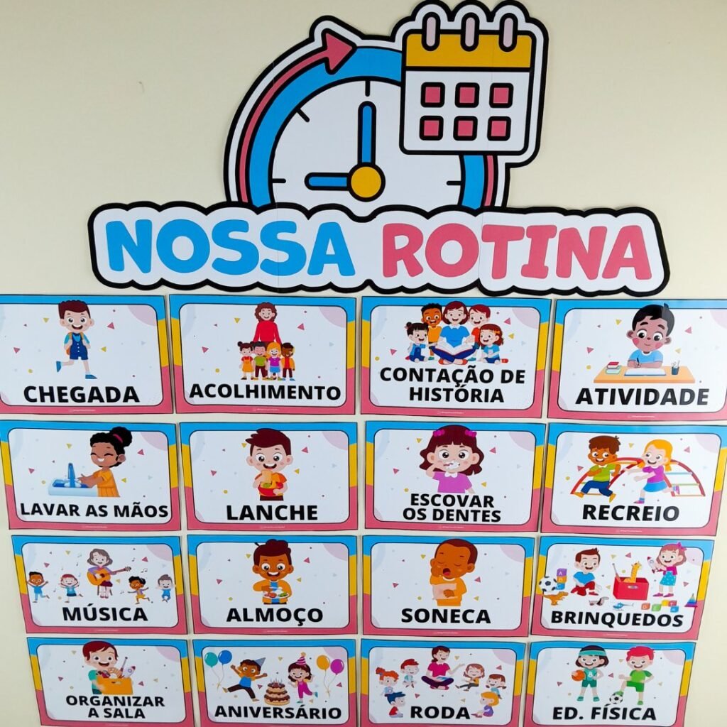 Rotina Para Educação Infantil Imprima Atividades 6258