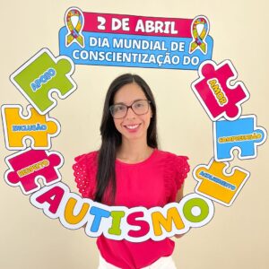 Moldura Bambolê Dia do Autismo
