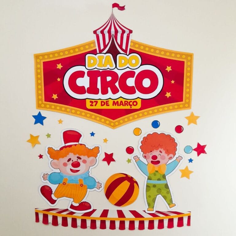 Painel Dia do Circo | Imprima Atividades
