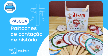 Palitoches de Páscoa Cristã Grátis