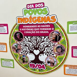 Mural Dia dos Povos Indígenas