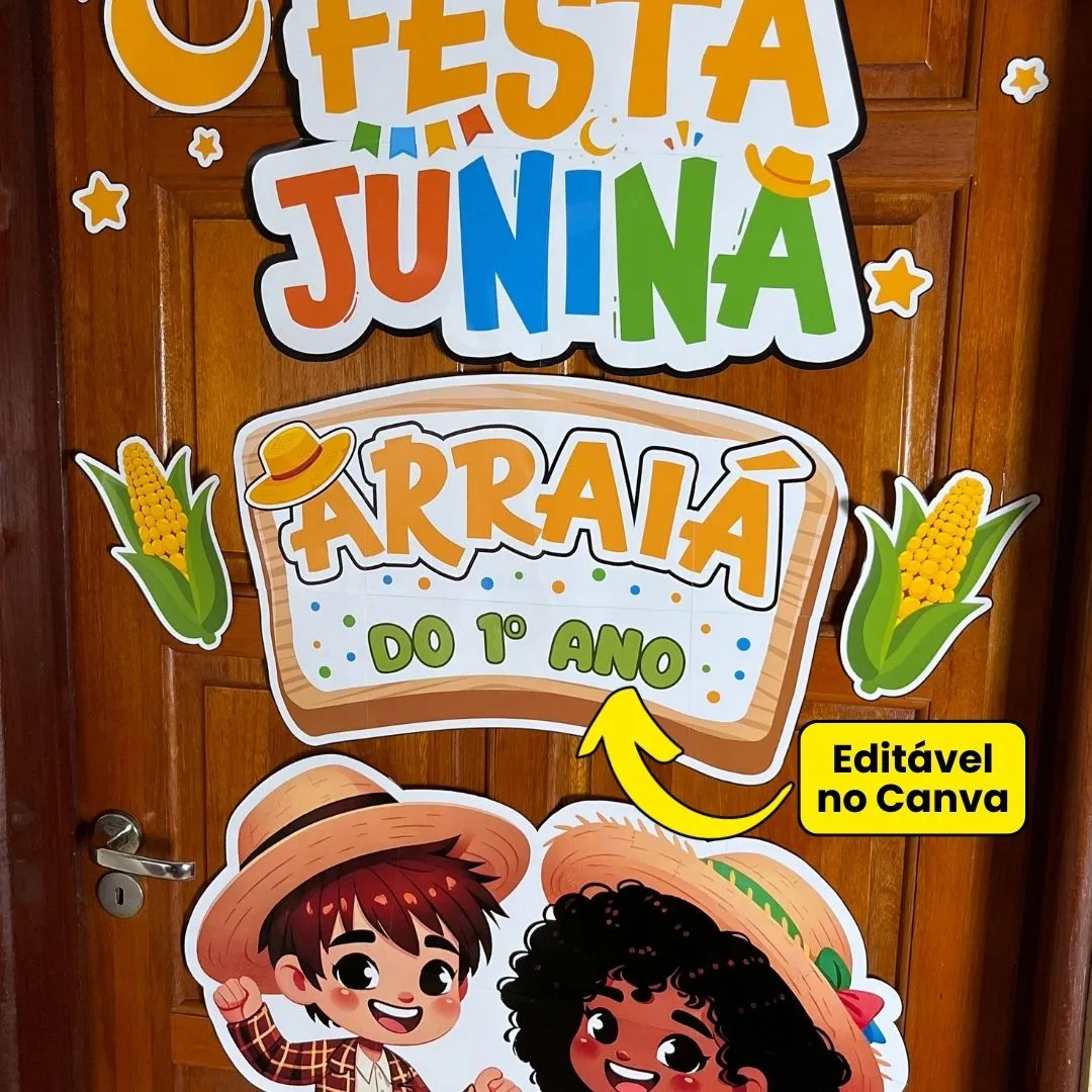 Painel de Porta Festa Junina 2 Painel de Porta Festa Junina - Imagem 2