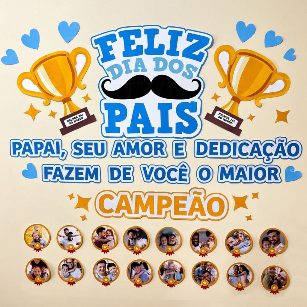 Painel Dia dos Pais | Imprima Atividades