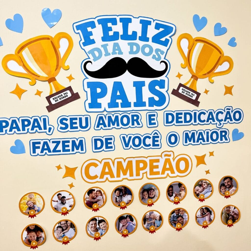 Painel Dia dos Pais | Imprima Atividades