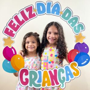 Moldura Bambolê Dia das Crianças