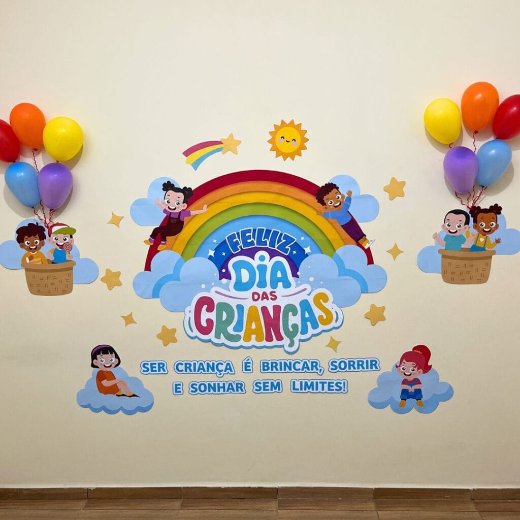 Painel Dia das Crianças | Imprima Atividades