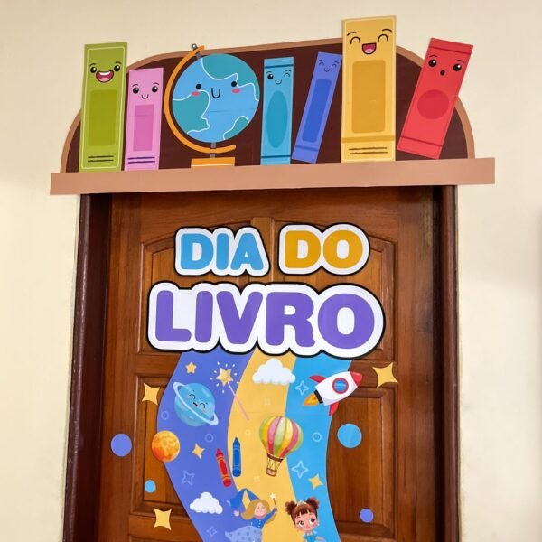 Dia do Livro Painel de Porta 3