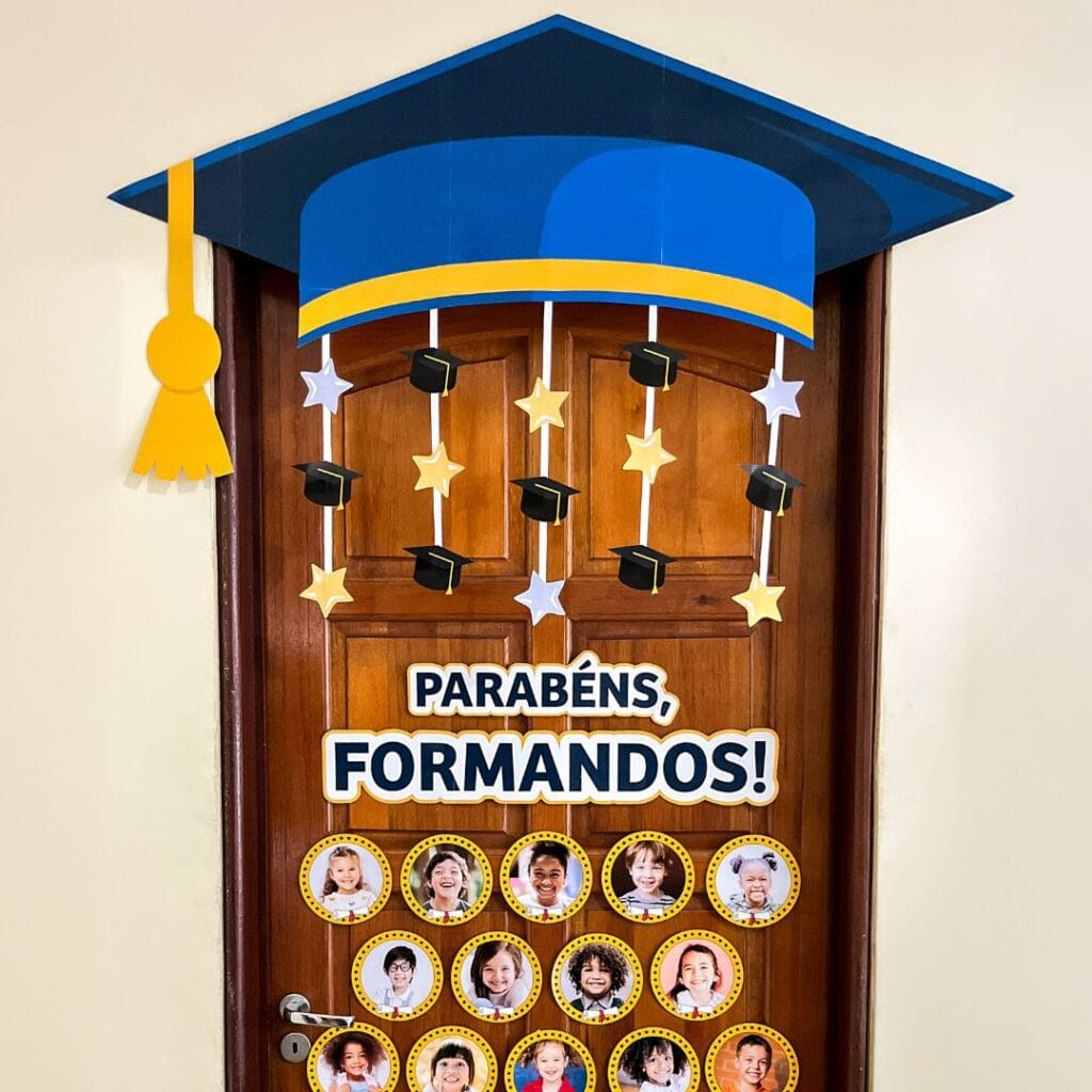 Painel de Porta Formatura | Imprima Atividades