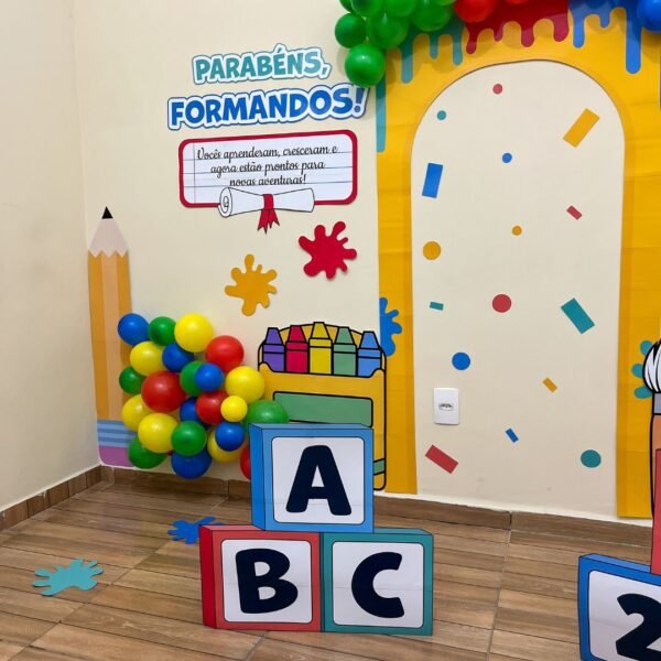 Kit Painel Formatura ABC 13