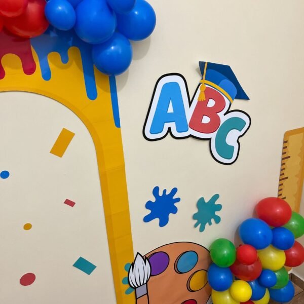 Kit Painel Formatura ABC 4