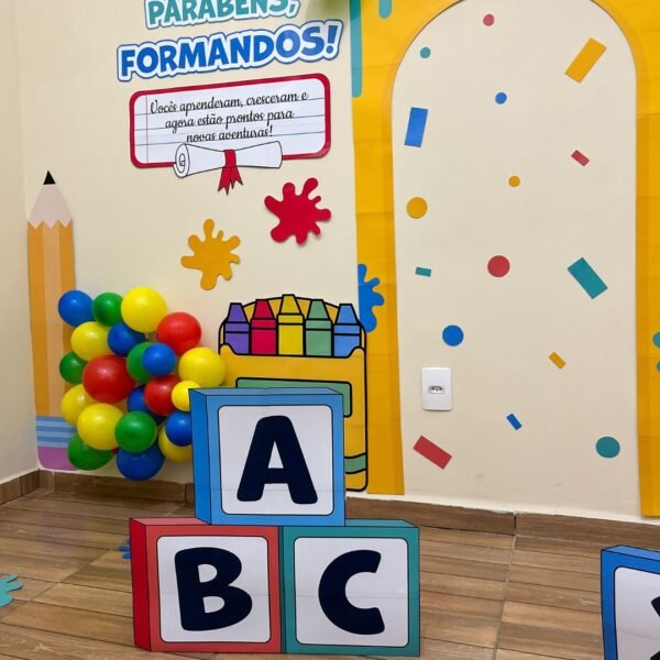 Kit Painel Formatura ABC 6