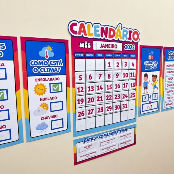 Kit Calendário 2025