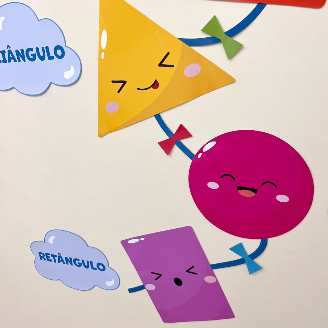 Painel Formas Geométricas 4 Painel Formas Geométricas - Imagem 4