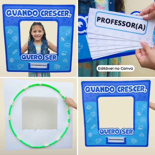 Moldura Bambolê Profissões - Image 2