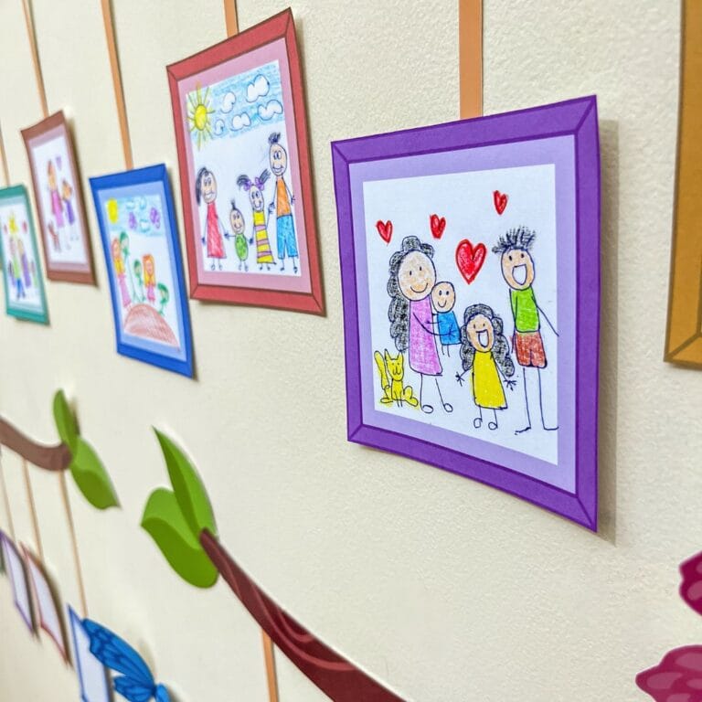Painel Dia da Família | Imprima Atividades