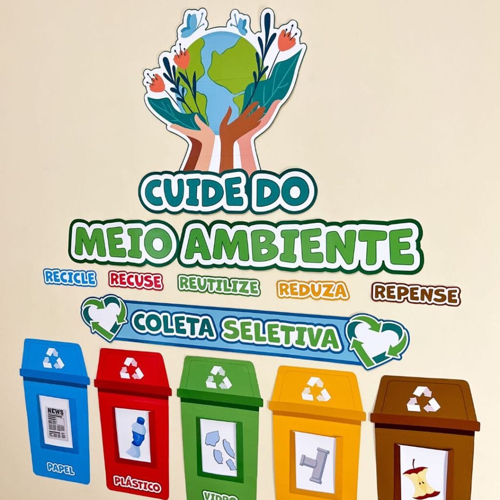 Painel Coleta Seletiva | Imprima Atividades