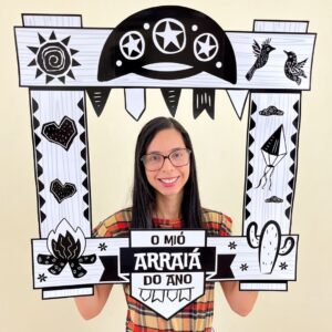 Moldura Bambolê Cordel