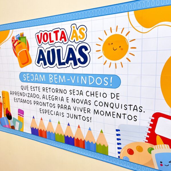 Mural Volta às Aulas - Imagem 2