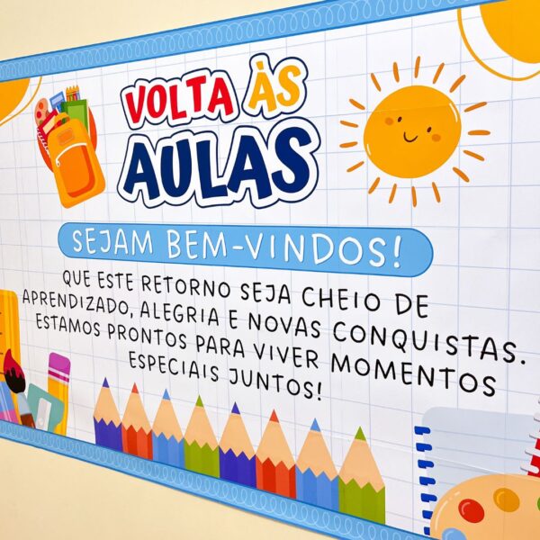 Mural Volta às Aulas - Imagem 5