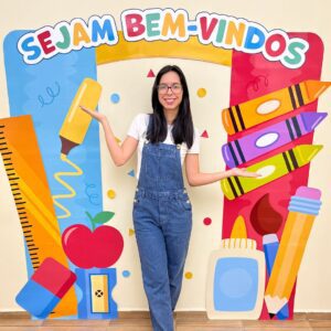 Painel Bem-Vindos Volta às Aulas