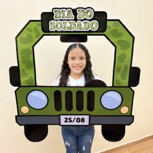 Moldura Bambolê Dia do Soldado