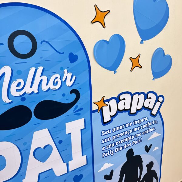 Painel Melhor Pai do Mundo - Imagem 2