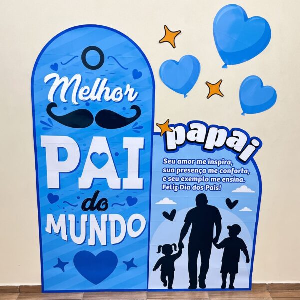 Painel Melhor Pai do Mundo - Imagem 3