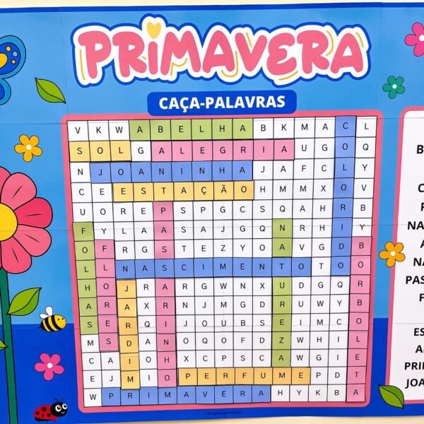 Caça Palavras Primavera - Imagem 3