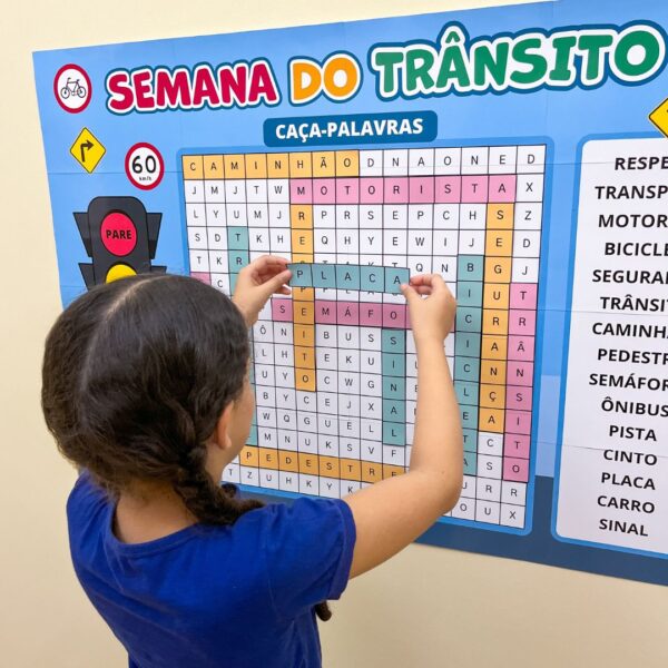 Caça Palavras Semana do Trânsito