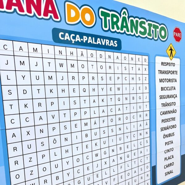 Caça Palavras Semana do Trânsito - Imagem 5