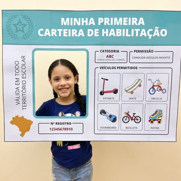 Moldura Carteira de Habilitação