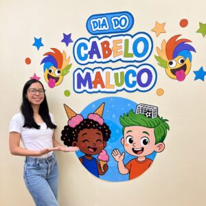 Painel Dia do Cabelo Maluco