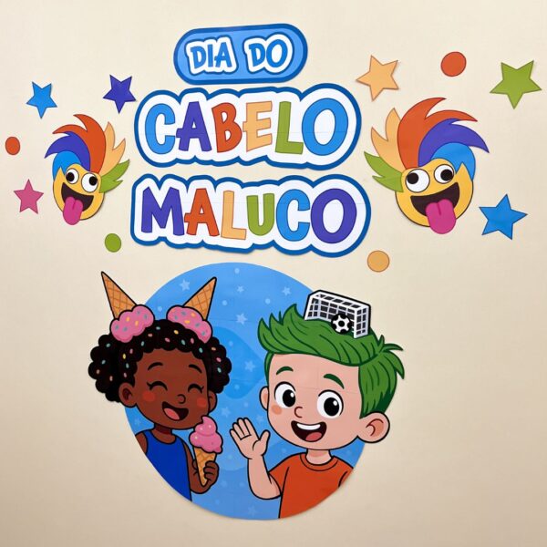 Painel Dia do Cabelo Maluco - Imagem 2