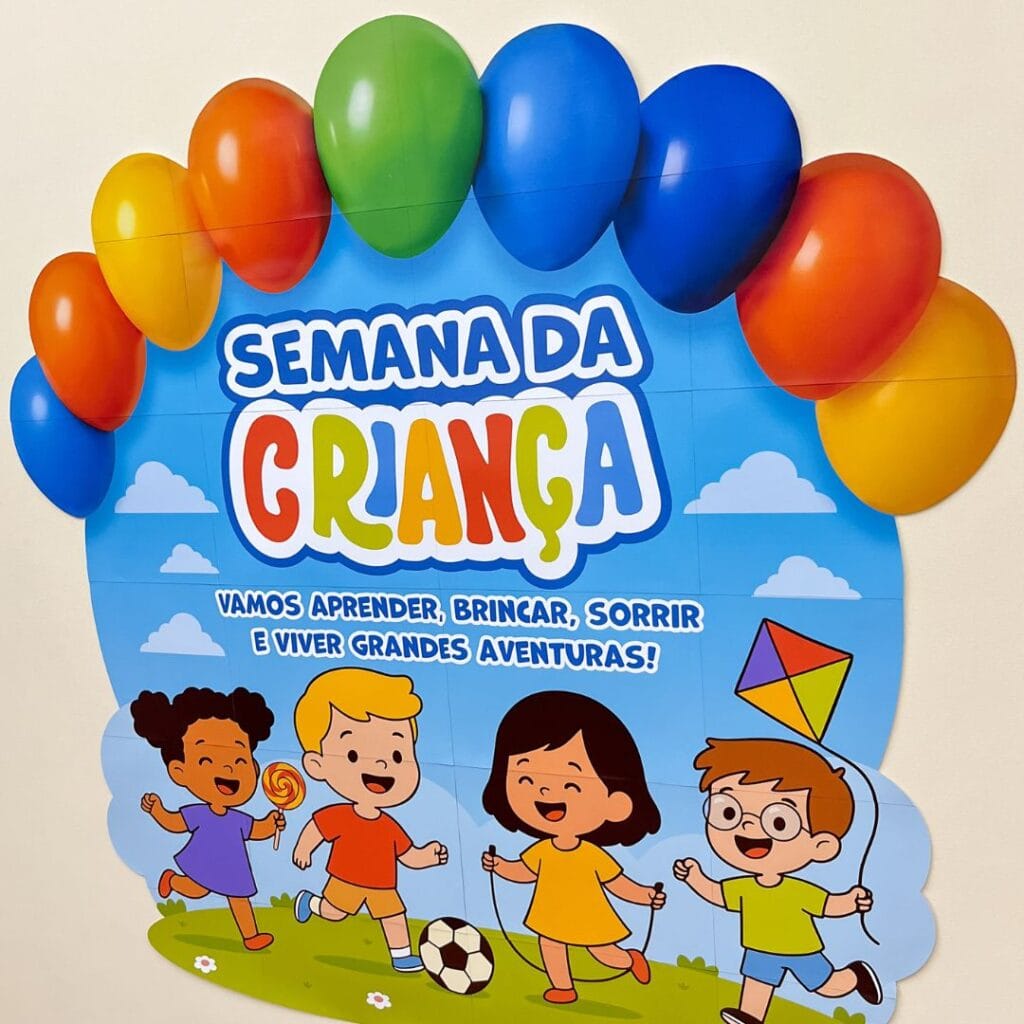 Painel Semana da Criança | Imprima Atividades