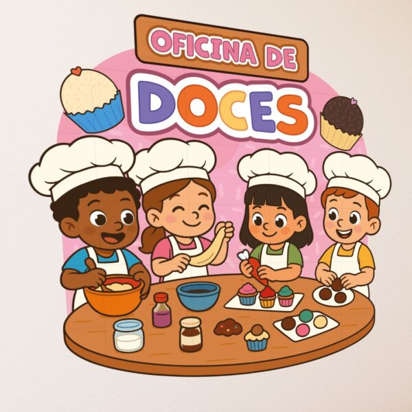 Painel Oficina de Doces