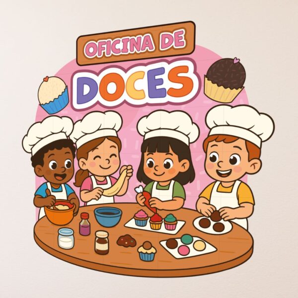Painel Oficina de Doces - Imagem 3