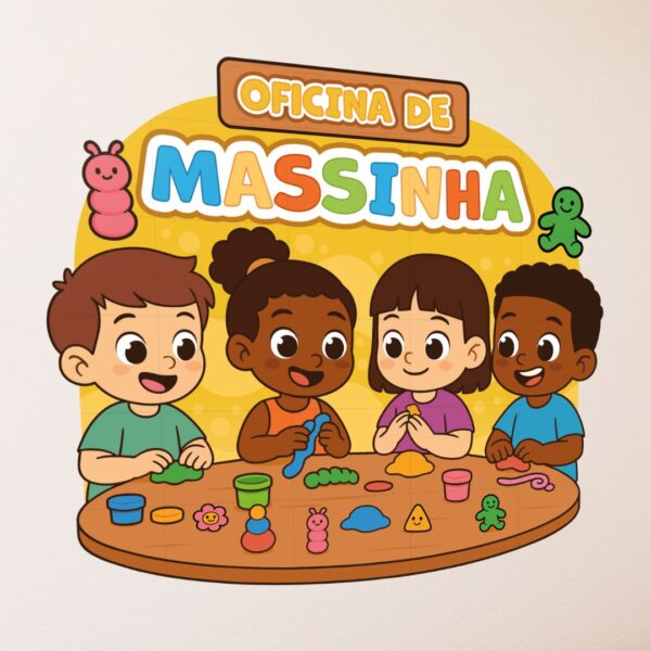 Painel Oficina de Massinha