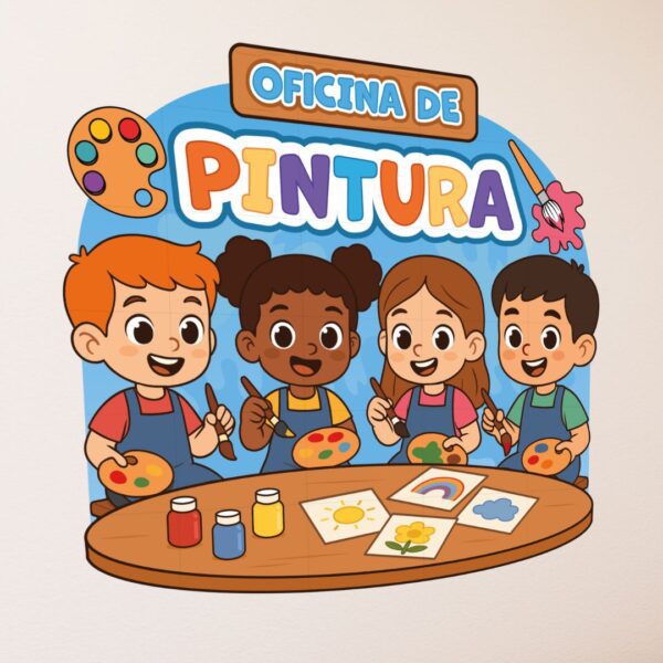 Painel Oficina de Pintura