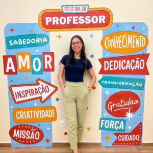 Painel de Foto Dia do Professor