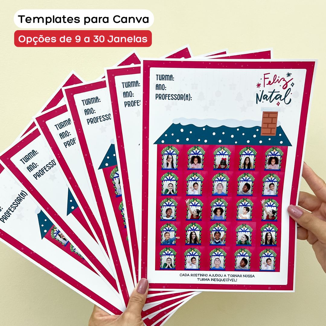 Moldura Janelas de Natal 3 Moldura Janelas de Natal - Imagem 3