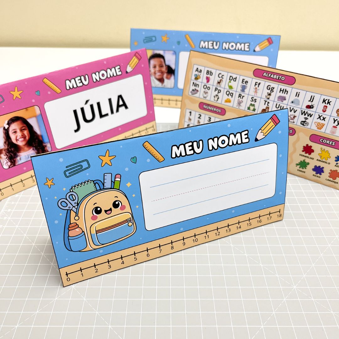 Painel Palavra do Dia 11 Crachá de Mesa